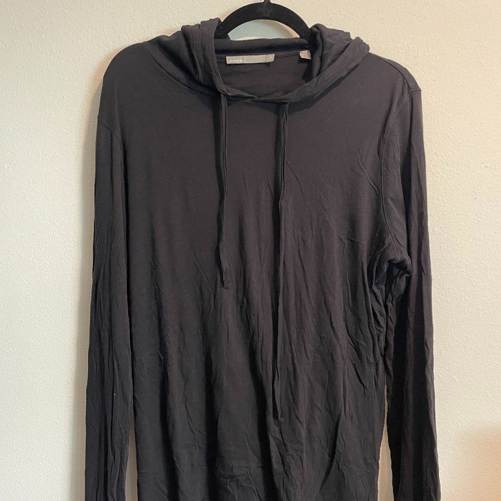 Vince Soft Jersey Hoodie